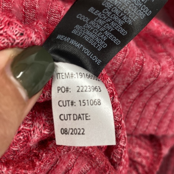 Torrid Brushed Waffle Surplice Drop Shoulder Top Casual Plus Size 2X - Picture 9 of 10